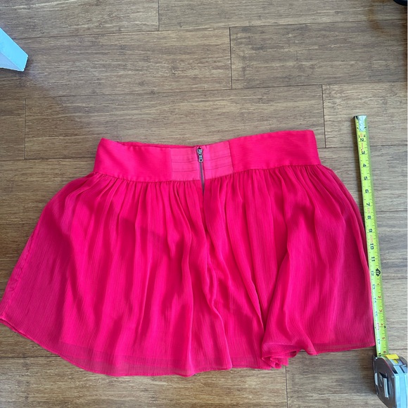 Alice + Olivia Bright Pink Mini Skirt - Picture 5 of 8